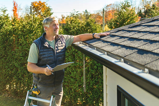 Professional Roof Repair technician working in Baldwin, MI